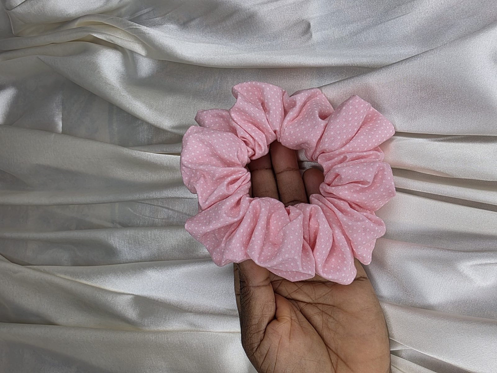 Handmade scrunchies